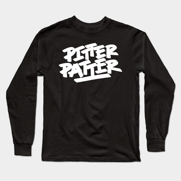 Pitter Patter Long Sleeve T-Shirt by polliadesign